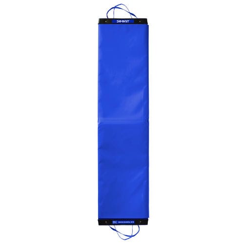 Доска для трансфера пациентов для пациента - BLUE LONG NARROW - Samarit Medical - со скользящей поверхностью / легкая / с ручками