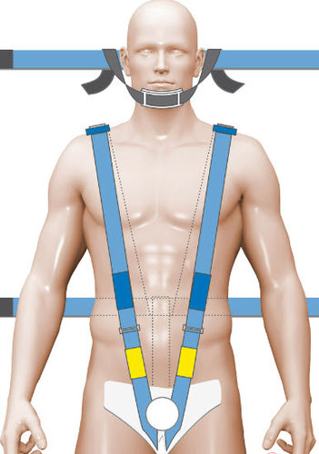 Ремень для фиксации туловища для операционного стола