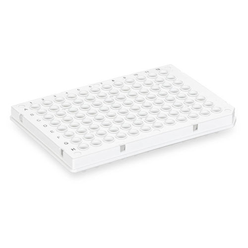 Микропластина для PCR - 72.1979 - Sarstedt - для qPCR / с плоским дном / с юбкой