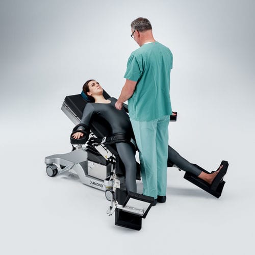 Опора для бедра для операционного стола - 101.0572.0 - SCHMITZ medical GmbH - из нержавеющей стали / из губки / гелевая