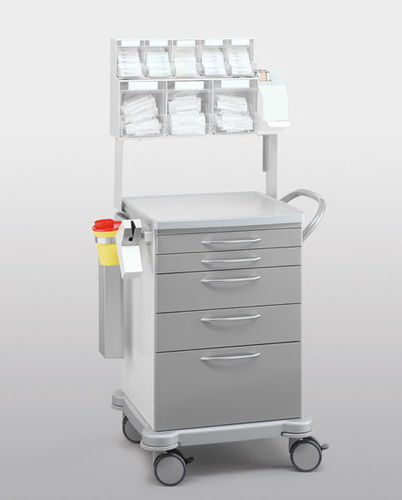 Тележка для анестезии - 260.0610.0 + 202.9720.0 - SCHMITZ medical GmbH - медицинская / для больниц / для общего применения
