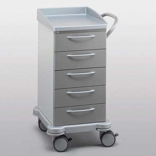 Медицинская тележка - 260.0110.0 + 202.0010.0 - SCHMITZ medical GmbH - для больниц / для общего применения / для лекарств