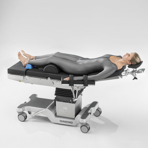 Опора для спины для операционного стола - 101.0441.1 - SCHMITZ medical GmbH - из нержавеющей стали / из губки / гелевая