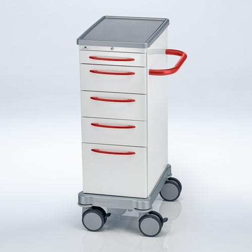 Медицинская тележка - 260.0039.0 - SCHMITZ medical GmbH - для общего применения / для лекарств / многофункциональная