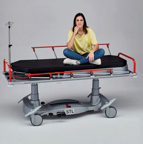 Транспортная тележка-каталка - STL - SCHMITZ medical GmbH - гидравлическая / с регулируемой высотой / Тренделенбург