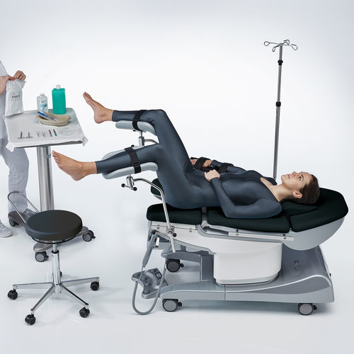 Кресло для медицинского обслуживания интервенционная процедура - medi-matic® 115.9 - SCHMITZ medical GmbH - электрическое / наклонное / Тренделенбург