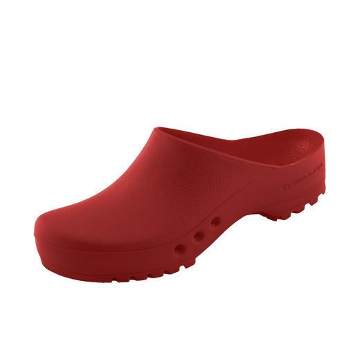 Медицинские сабо унисекс - 32453-00-00.36 - Schürr Schuhvertrieb - моющееся / антистатическое / белое