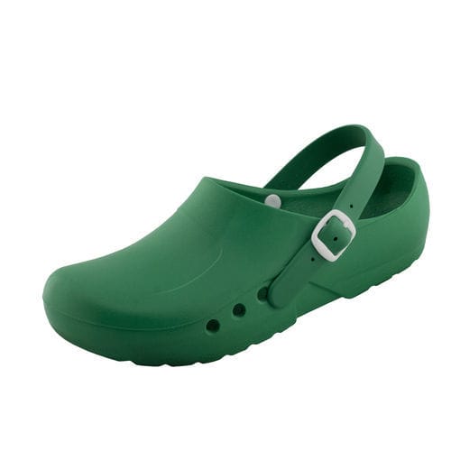Медицинские сабо унисекс - 32871-00-00.64 - Schürr Schuhvertrieb - моющееся / антистатическое / белое