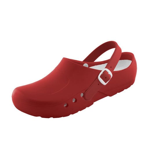 Медицинские сабо унисекс - 32973-00-55.117 - Schürr Schuhvertrieb - моющееся / антистатическое / белое