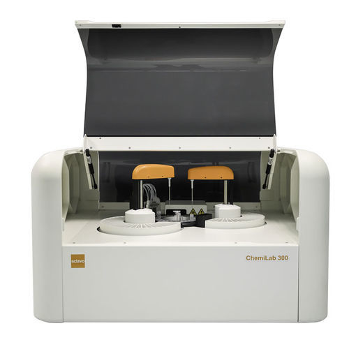 Автоматический биохимический анализатор - ChemiLab 300 - Sclavo Diagnostics International  - настольный / с произвольной выборкой / клинический