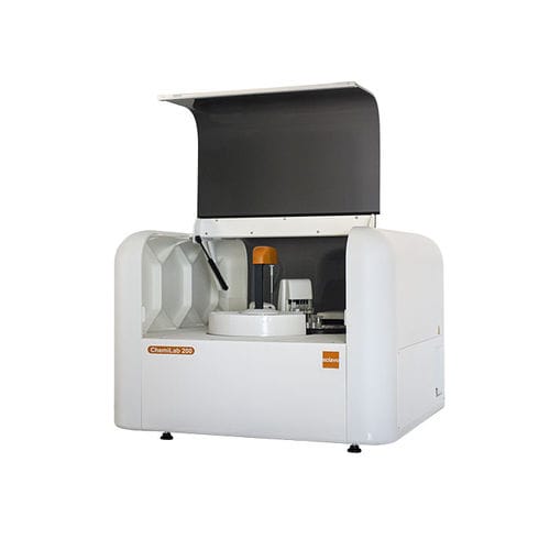 Автоматический биохимический анализатор - ChemiLab 200 - Sclavo Diagnostics International  - настольный / с произвольной выборкой / клинический