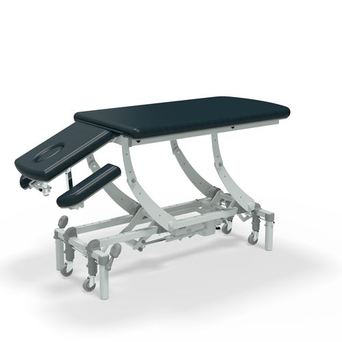 Диагностический стол для кинезитерапии - NV2569-CLS-1WH-LO - SEERS Medical - электрический / с регулируемой высотой / с регулируемой спинкой