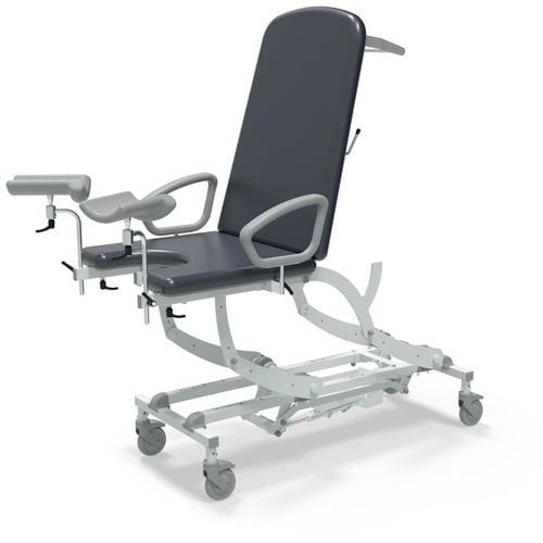 Гинекологический диагностический стол - NV8463-CLS-1WH-DB - SEERS Medical - электрический / с регулируемой спинкой / с регулируемой высотой