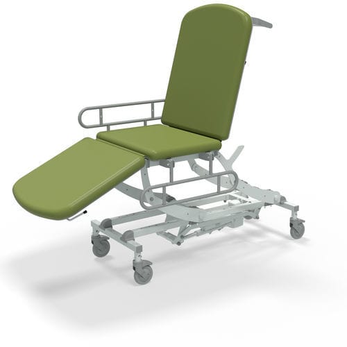 Диагностический стол для малой хирургии - NV3460-CLS-1WH-DG - SEERS Medical - электрический / с регулируемой высотой / с регулируемой спинкой