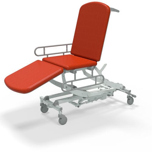 Диагностический стол для малой хирургии - NV3670-CLS-3WH-DG - SEERS Medical - электрический / с регулируемой высотой / с регулируемой спинкой