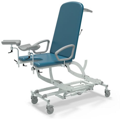 Гинекологический диагностический стол - CLINNOVA Gynae 1 - SEERS Medical - гидравлический / с регулируемой спинкой / с регулируемой высотой