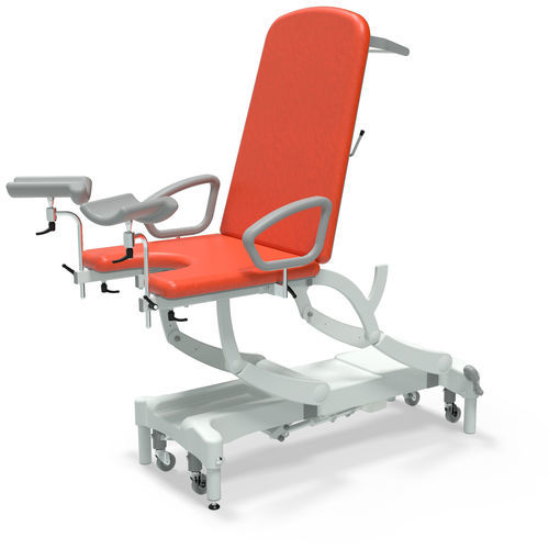 Гинекологический диагностический стол - NV8553-PRM-DB - SEERS Medical - ручной / гидравлический / с регулируемой спинкой