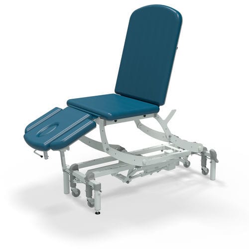 Диагностический стол для кинезитерапии - NV3569-CLS-1WH-OL - SEERS Medical - электрический / с регулируемой высотой / с регулируемой спинкой