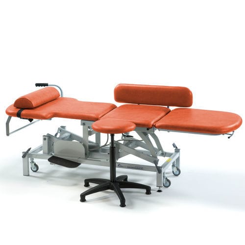 Диагностический стол для эхокардиографии - SM3590 - SEERS Medical - электрический / с регулируемой спинкой / с регулируемой высотой