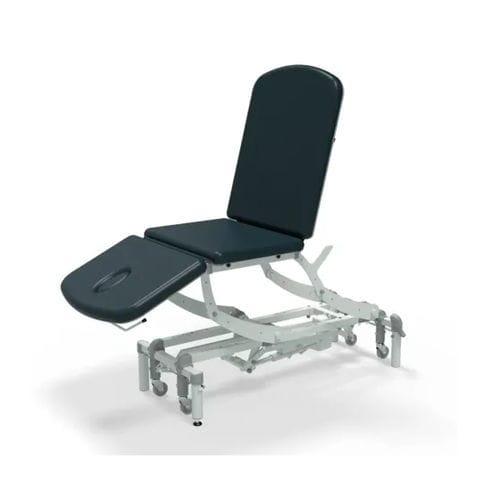 Диагностический стол для кинезитерапии - NV3567-CLS-1WH-OL - SEERS Medical - электрический / с регулируемой высотой / с регулируемой спинкой