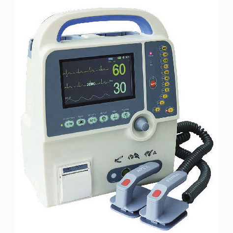 Внешний дефибриллятор с ручным приводом - PT-9000D - Seeuco Electronics Technology  - с монитором ЭКГ