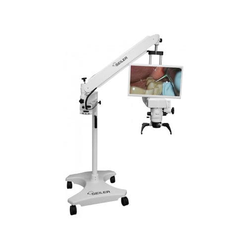 Операционный микроскоп для стоматологии - promisevision 3D™ - Seiler Medical - потолочный / настенный / напольный