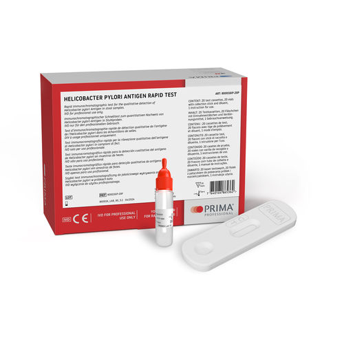 Экспресс-тест на желудочно-кишечные заболевания - 800016IP-20P - SENTINEL DIAGNOSTICS - на антигены / бактерия Helicobacter pylori / для фекалий