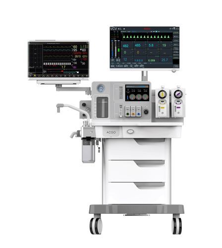 Неонатальная установка для анестезии - M9 - Nanjing Chenwei Medical Equipment Co.,Ltd - педиатрическая / мобильная / с респираторным мониторингом
