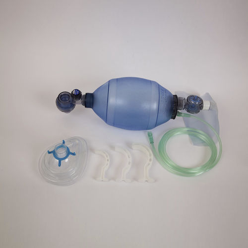 Ручной инсуффлятор для взрослых - SW71100B - Shining World Health Care - из ПВХ / с маской / одноразового применения