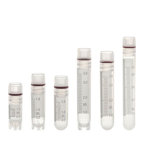 Лабораторная криопробирка - T301 CRYOVIAL® - Simport Scientific - из полипропилена / с завинчивающимся колпачком / градуированная