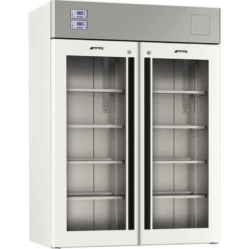 Холодильник для лаборатории - DTP140GA - SMEG Instruments - в виде шкафа / на роликах / 2 дверцы