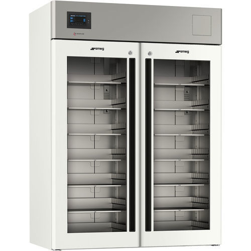 Холодильник для банка крови - FE140G2EVO - SMEG Instruments - вертикальный / на роликах / 2 дверцы