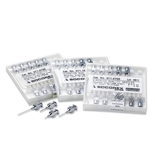Ветеринарная игла - 371 series - Socorex Isba - многоразовая / 18G / 20G