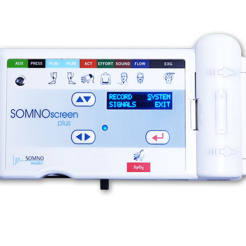 Полисомнограф 33 канала - SOMNOscreen™ plus - SOMNOmedics  - 58 каналов / с мониторингом ЭОГ / с видеомониторингом