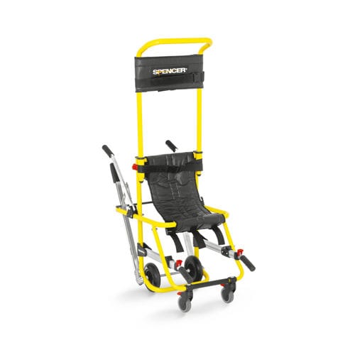 Стул для эвакуации для подъема по лестницам - PRO SKID-E - Spencer Italia  - складной / на роликах / для лиц с ограниченной подвижностью