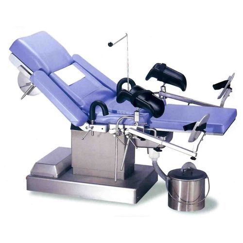 Гинекологический диагностический стол - OT-1900 - St. Francis Medical Equipment  - электрический / 2 секции / фиолетовый