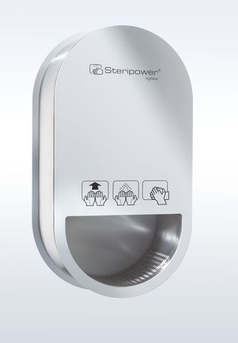 Напольный дозатор гидроспиртового раствора - Steripower highline - Steripower - настенный / бесконтактный