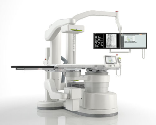 Экстракорпоральный литотриптер - MODULITH® SLX-F2 »FD21«  - Storz Medical - фиксированный напольный / со столом литотриптера / с усилителем яркости