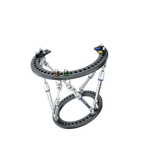 Внешний фиксатор для щиколотки - Hoffmann LRF Hexapod - Stryker - циркулярный