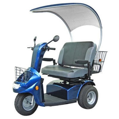 Электрический скутер для лиц с ограниченной мобильностью - SX3030 Hacienda-3 - Sunpex Technology  - бариатрический / 3-колесный / с корзиной