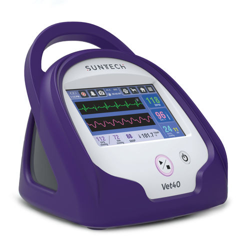 Ветеринарный монитор контроля жизненных функций - Vet40 - SunTech Medical - переносной / компактный / для ЭКГ
