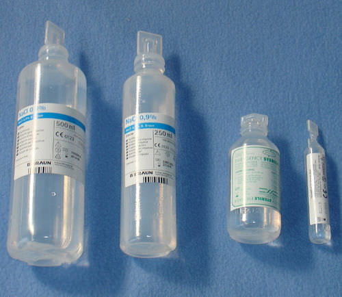 Раствор для промывки глаз - NaCl Solution Bottles (0.9%) - Taumediplast 