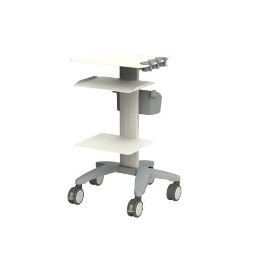 Медицинская тележка - TM WBG ECO 02 - Telemed Medical Systems - для эхографов / транспортная / из нержавеющей стали