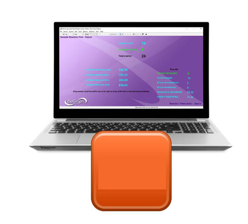 Медицинское программное обеспечение - Reaction Time Suite™ - Thought Technology - для ЭЭГ / для ЭМГ / для анализа