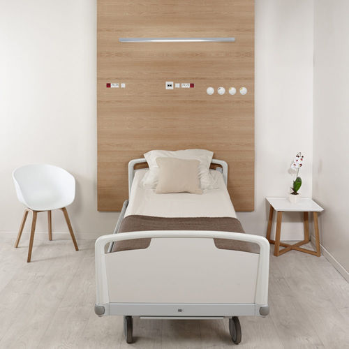 Настенная панель для внутренних коммуникаций - GOODWOOD - TLV Healthcare - для отделения интенсивной терапии / для больничной палаты / с освещением