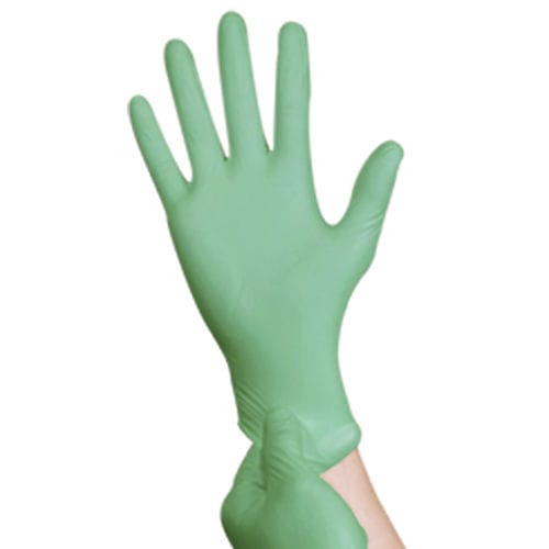 Нитриловая перчатка - ALOE VERA  - Top Glove - медицинская / для лабораторий / для мытья
