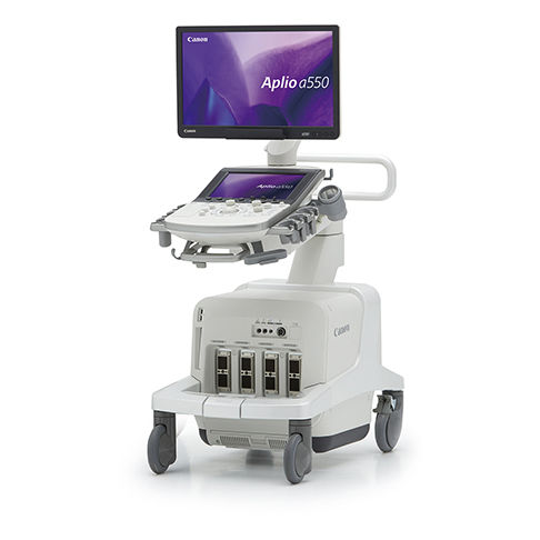 Ультразвуковой сканер на платформе - Aplio a550 - Canon Medical Systems Europe - для поливалентной эхографии / черно-белый / цветовой допплер