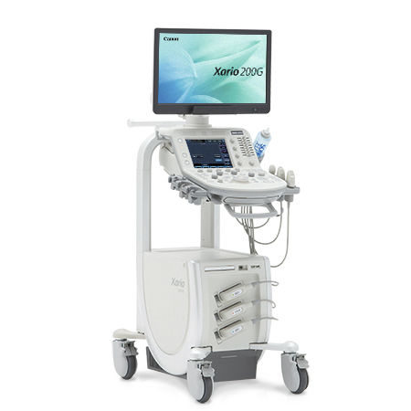 Ультразвуковой сканер на платформе - Xario 200G - Canon Medical Systems Europe - для поливалентной эхографии / черно-белый / цветовой допплер