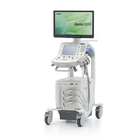 Ультразвуковой сканер на платформе - Xario 100G - Canon Medical Systems Europe - для поливалентной эхографии / черно-белый / цветовой допплер