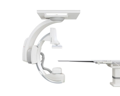 Цифровой система флюороскопии - Alphenix Sky - Canon Medical Systems Europe - для ангиографии / для флюороскопии сердца / с потолочным усилителем яркости
